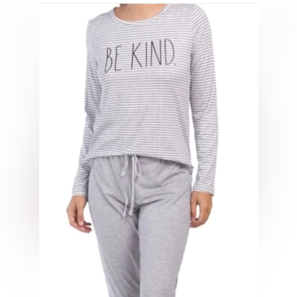 Rae Dunn BE KIND Jogger Comfy Sleepwear Set